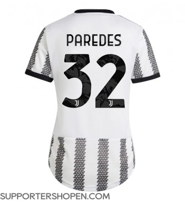 Juventus Leandro Paredes #32 Hemma Matchtröja Dam 2022-23 Kortärmad